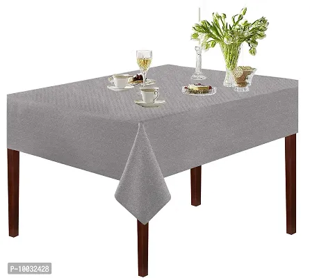 Oasis Home Collection Cotton Yarn Dyed Table Cloth - Grey Diamond - 2 Seater ( Pack of 1)-thumb0