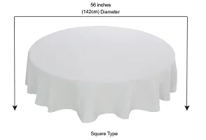 Oasis Home Collection 4 Seater ( 56 Inches ) Printed Round Table Cloth - Pack of 1-thumb2