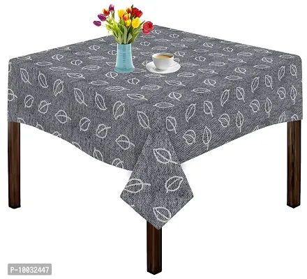 Oasis Home Collection Cotton YD Jacquard Table Cloth - Grey - 2 Seater ( Pack of 1)