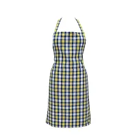 Oasis 100% Cotton Woven Checkerd Kitchen Aprons(Pack of 1)(Size:80*65 CM)-thumb3