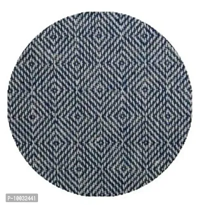 Oasis Home Collection Cotton YD Chair Cushion - Geometric - Blue Diamond-thumb2