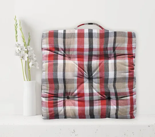 Oasis Home Collections Cotton Box Cushion - 16" X 16" - Printed