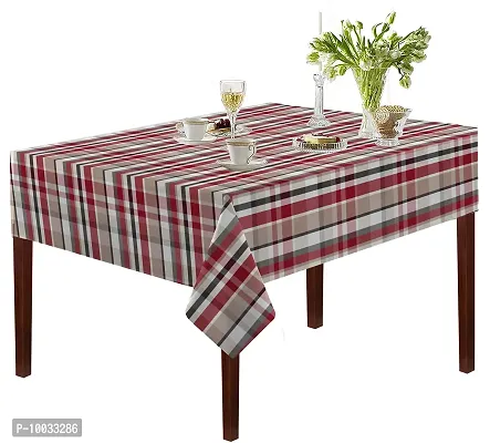 Oasis Home Collection Cotton YD Table Cloth - Multi Check - 8 Seater (Pack of 1)