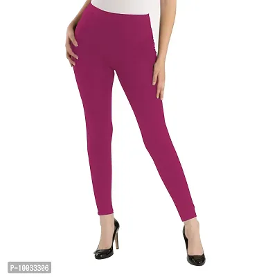 Buy Tanzy Women's Lycra Bio-Wash Ankle Length Regular Ankle Fit Leggings  (M,Skin)-297 at Amazon.in