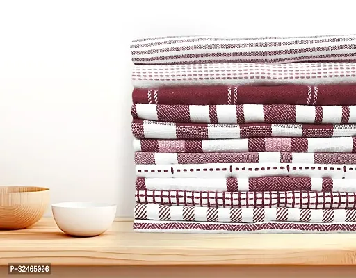 Cotton Multi Purpose Kitchen Cloth/Towel - Pack Of 12-thumb2