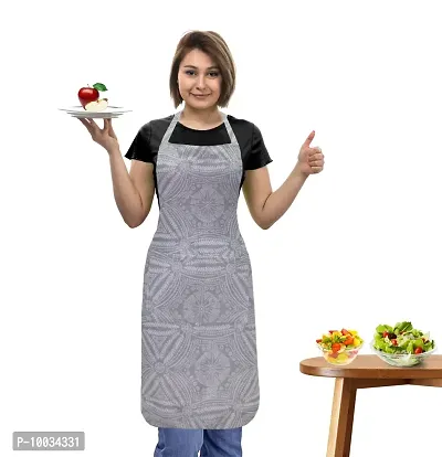 Oasis 100% Cotton Floral Printed Kitchen Aprons-80cm*65cm(Pack of 1)