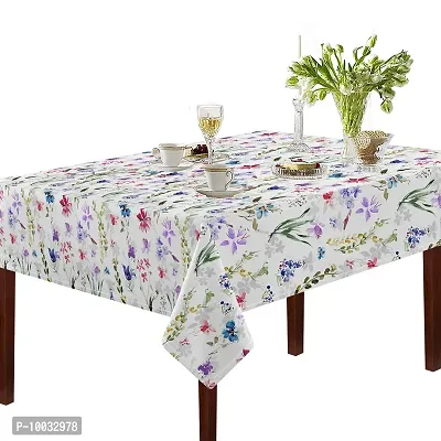 Oasis Home Collecton Cotton Print Table Cloth - Floral - 8 Seater