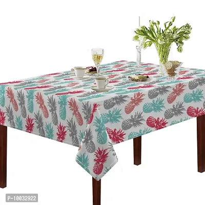 Oasis Home Collection Cotton Printed Table Cloth - Pineapple - 8 Seater (Pack of 1)