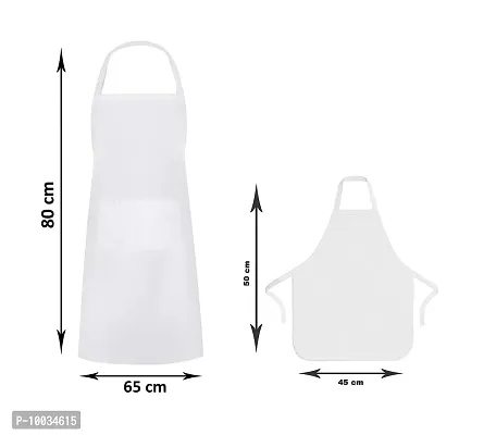 Oasis Home Collection Cotton Printed Parent and Kid Apron Combo set ( 1 Parent Apron, 1 Kid Apron) - Pack of 1-thumb2