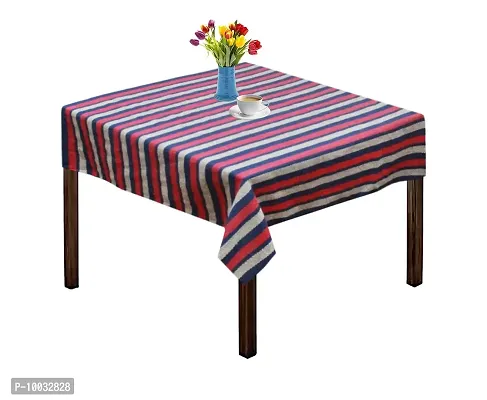 Oasis Home Collection Cotton Yarn Dyed Table Cloth - Multi Stripe - 2 Seater ( Pack of- 1 )-thumb0