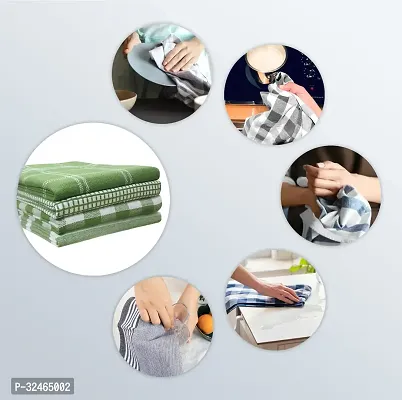 Cotton Multi Purpose Kitchen Cloth/Towel - Pack Of 12-thumb3