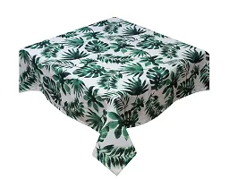 Oasis Home Collection Cotton Printed Table Cloth - B Leaf - 4 Seater (Pack of 1)-thumb1