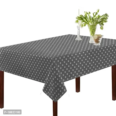 Oasis Home Collection Cotton Printed Table Cloth - Small Star - 4 Seater