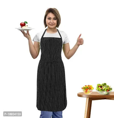 Oasis 100% Cotton Striped Kitchen Aprons-80cm*65cm (Pack of 1)