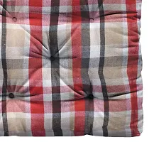 Oasis Home Collections Cotton Box Cushion - 16" X 16 " - Yarn Dyed-thumb1