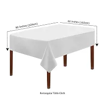 Oasis Home Collection Cotton YD Table Cloth - T Red - 8 Seater (Pack of 1)-thumb1