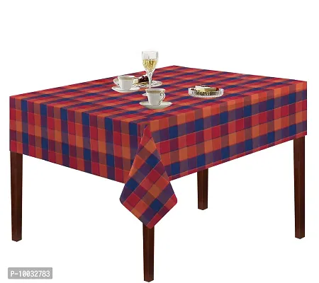 Oasis Home Collection Cotton YD 2 Seater Table Cloth (Orange and Blue)