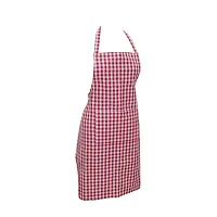 Oasis 100% Cotton Woven Big Checkerd Kitchen Aprons(Pack of 1)(Size:80*65 CM)-thumb3