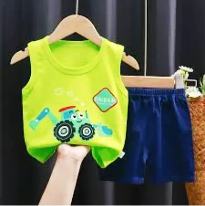 Kids Trendy Top and Bottom Clothing Sets for Boys