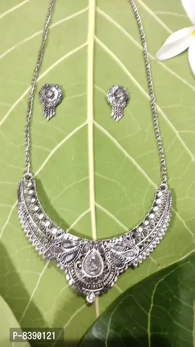 Stylish Fancy Brass Jewellery Set For Women-thumb2