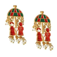 Fashion Jewellery present Rajwadi Choker/ Rajwadi patiya/Rajputi har/rajputi necklace/har/necklace /one necklace two earrings/royal necklace/Rajwadi set-thumb1