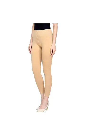 Fabulous Lycra Solid Leggings For Women