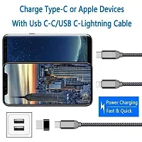 GO SHOPS Mini USB C Female to USB Male Adapter Type C to A Charger Cable Adapter Compatible with All Type C Device-thumb4