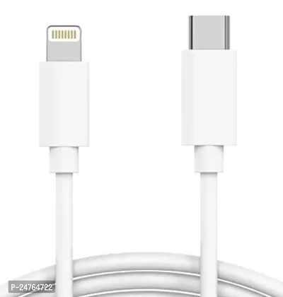 Type C to Lightning Cable Cord 1M White - (MFi Certified) Fast Charging for iPhone 14 13 12 11 X Xs Pro, Pro Max, Plus, iPad