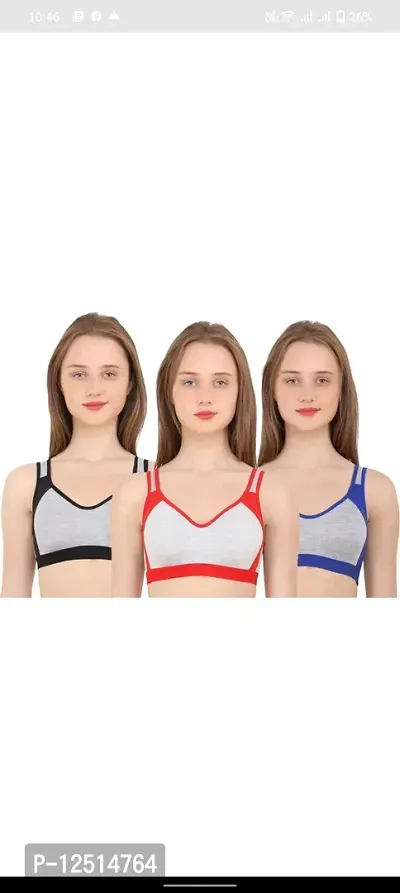 YATIKA Fashion Non-Padded Non-Wired Full Cup Cotton Bra for Women Daily use | Color- Skin Color (30)