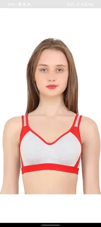 YATIKA Fashion Non-Padded Non-Wired Full Cup Cotton Bra for Women Daily use | Color- Skin Color (30)-thumb1