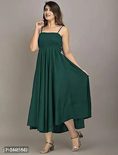 Classic Ankle Length Dress For Women-thumb2