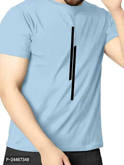 Classic Polycotton T-Shirt For Men-thumb5