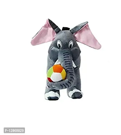 The Trends Grey Elephant with Ball in Trunk for Kids-thumb2