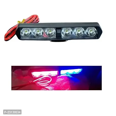 Buy 6 Led Strobe Light For Bike Warning Emergency Police Light Motorcycle Strobe Light Bike Led Light Headlight Bulb High Power Flasher Hazard Online In India At Discounted Prices