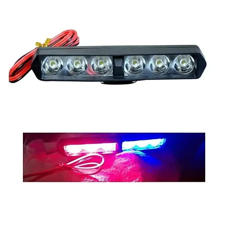 6 Led Strobe Light For Bike | Warning Emergency Police Light | Motorcycle Strobe Light | Bike Led Light Headlight Bulb High Power Flasher Hazard