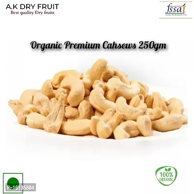 Organic Premium Cashews 250gm-thumb0