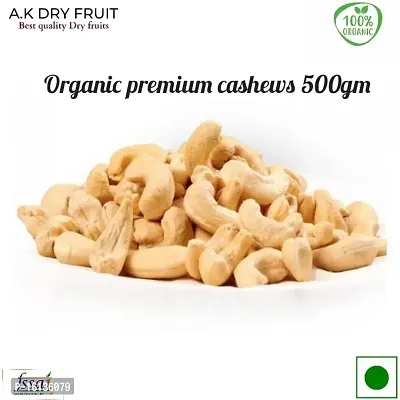 Organic premium cashews 500gm