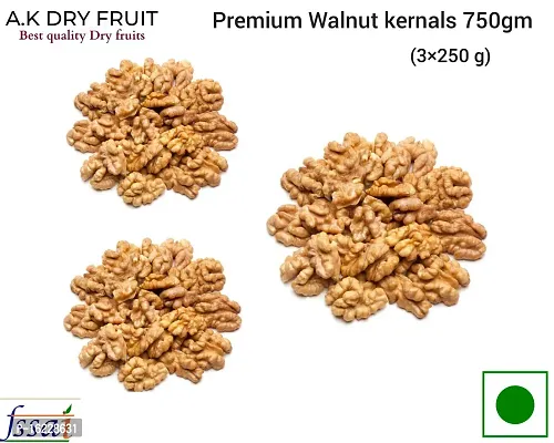 Premium walnut kernals 750gm(3times;250 g)-thumb0