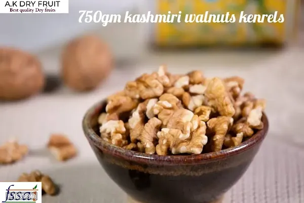 750gm kashmiri walnuts kernels(250g each)