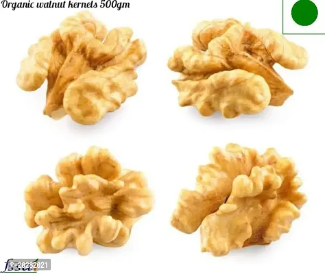 Premium Organic Walnut kernels/Akhrot giri 500gm(250g each)