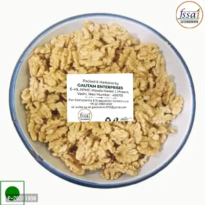 Pure White Kashmiri Walnut kernels(Akhrot giri) 500gm(250g each)