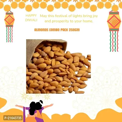 California Premium Almonds(Badaam)250gm