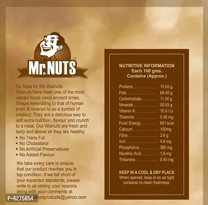 Mr Nuts Walnut Kernels, Walnut Without Shell/Akhrot Giri Pack Of 2 (250 Gm Each)500gm-thumb2