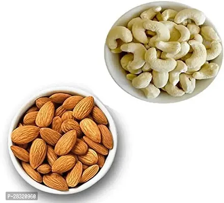 Dry Fruits Combo Pack-150gm each(Almonds, Cashews Nuts)300Grm-thumb0