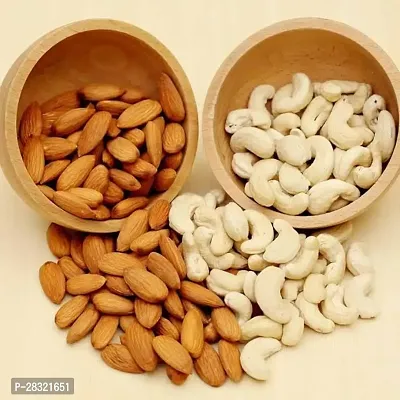 600Gm Dry Fruits Combo Pack(Almonds,Cashews Nuts(Kaju))300g each-thumb0