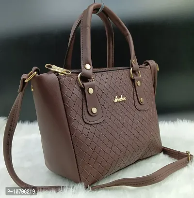 Women Handbags Shoulder Hobo Bag Purse With Cross Body Strap  Tassel (Brown)-thumb0