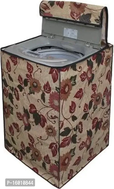 Waterproof  Dustproof Washing Machine Cover Top Load  Fully Automatic Suitable for 9 kg, 9.2 kg, 9.5 kg Pack Of 1.-thumb2