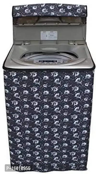 Waterproof  Dustproof Washing Machine Cover Top LoadFully Automatic Suitable for 7 kg, 7.2 kg, 7.5 kg(BLUE)-thumb0