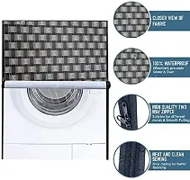 LG, SAMSUNG, Waterproof  Dustproof Washing Machine Cover Front Load  Fully Automatic Suitable for 7 kg, 7.2 kg, 7.5 kg Design-017-thumb2