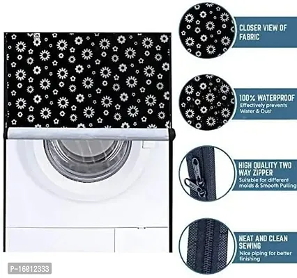 LG, SAMSUNG, Waterproof  Dustproof Washing Machine Cover Front Load  Fully Automatic Suitable for 6 kg, 6.2 kg, 6.5 kg Design-011-thumb2